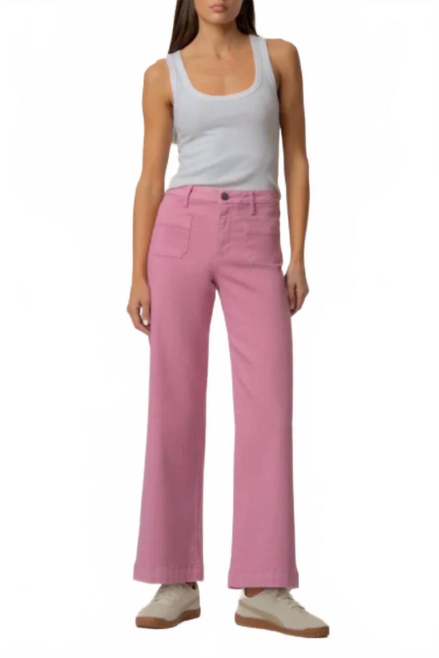 NEW KUT FROM THE KLOTH meg high rise wide leg jeans in cupcake